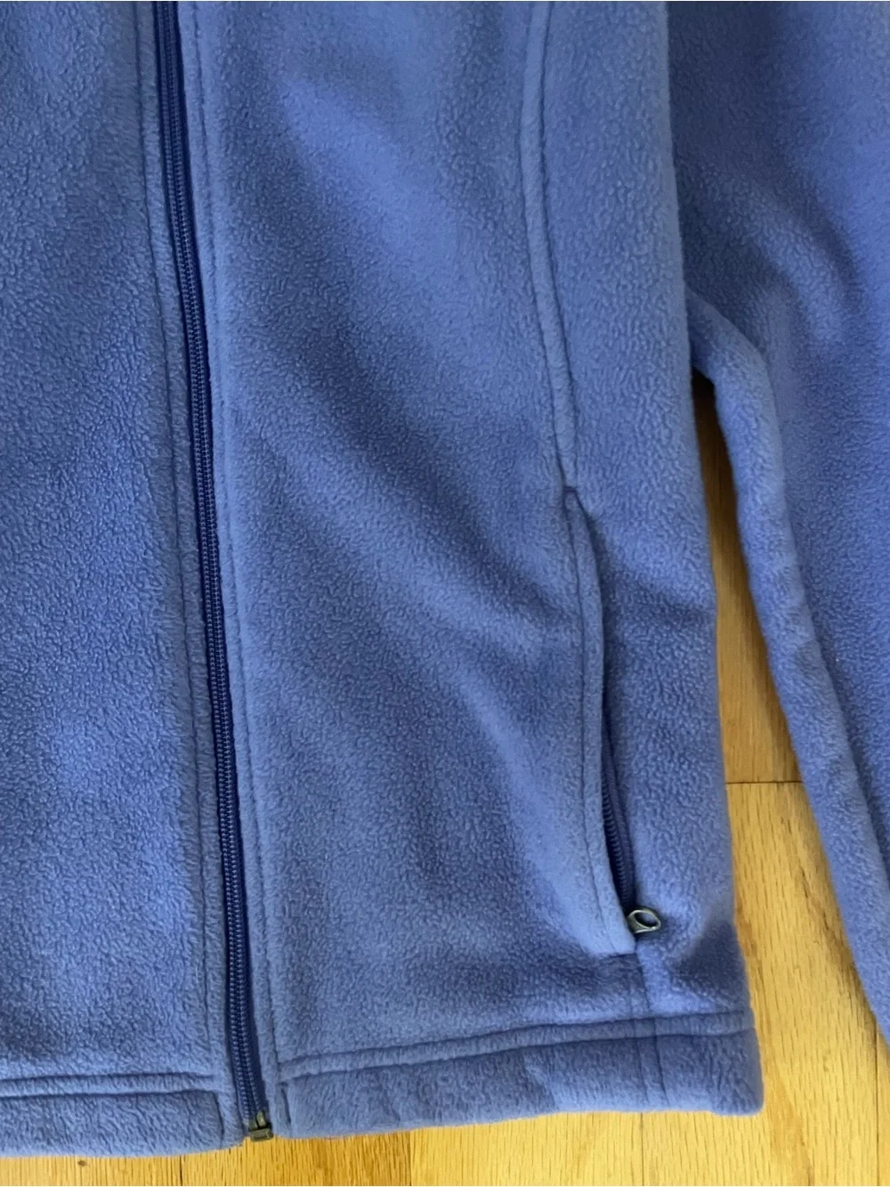 Columbia Kids Purple-Blue Fleece Jacket - Picture 6 of 8